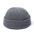 Plain Color Knit Beanie for Men and Women Winter