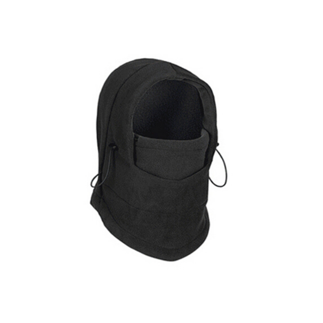 Windproof Unisex Ski Hat with Mask - Fleece Winter Wear