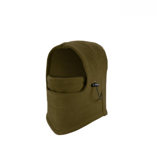 Windproof Unisex Ski Hat with Mask - Fleece Winter Wear