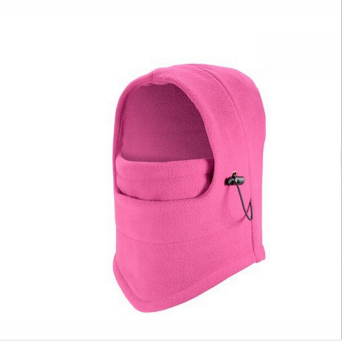 Windproof Unisex Ski Hat with Mask - Fleece Winter Wear