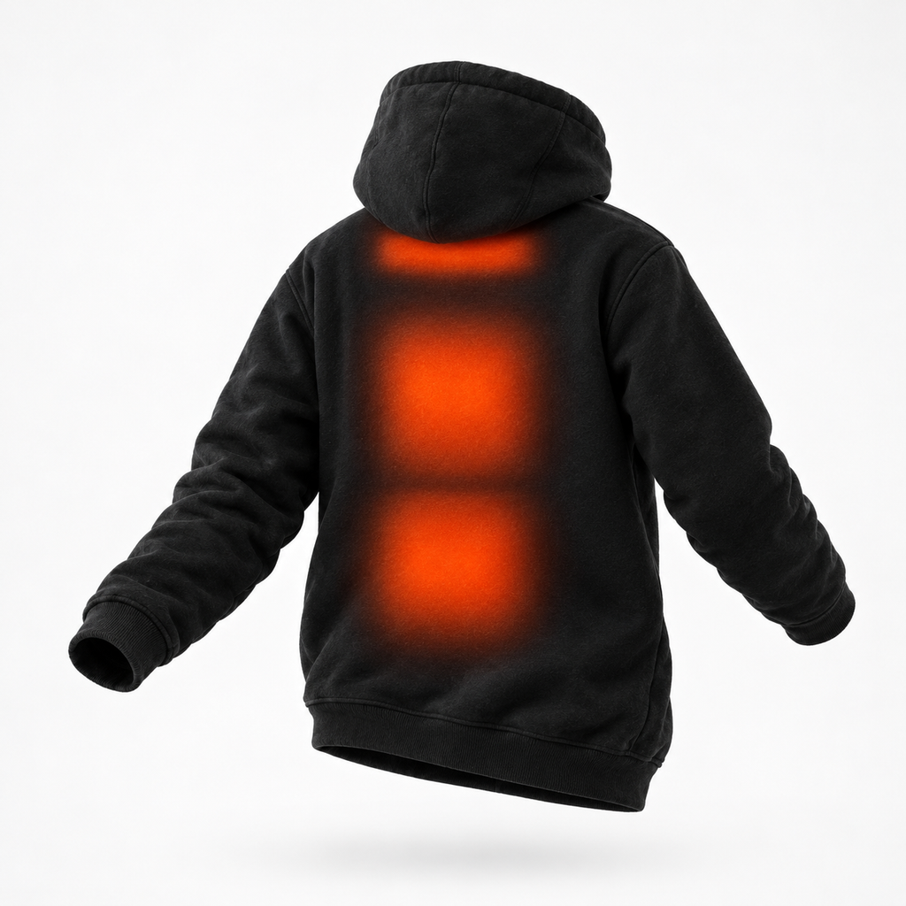 Verwarmde hoodie