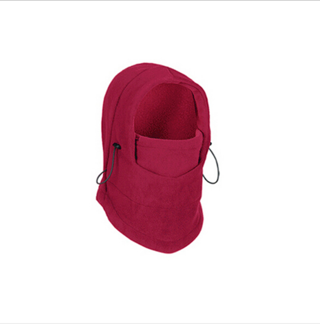 Windproof Unisex Ski Hat with Mask - Fleece Winter Wear