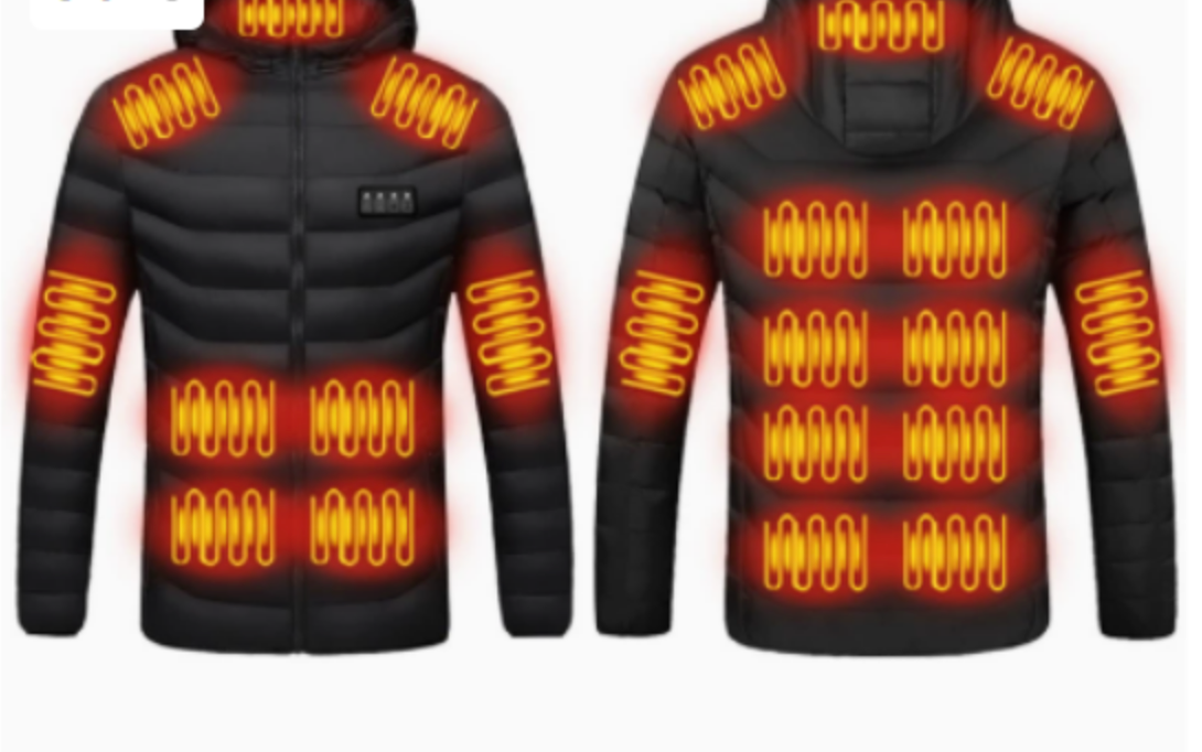 Men's District 21 Smart Heated Cotton-Padded Jacket