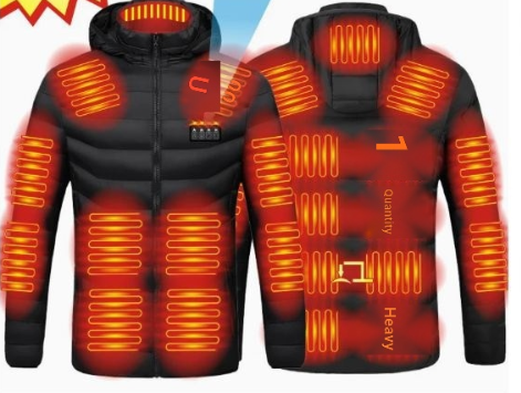 Men's District 21 Smart Heated Cotton-Padded Jacket