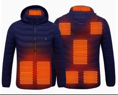 Men's District 21 Smart Heated Cotton-Padded Jacket
