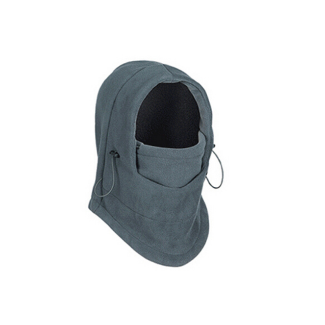 Windproof Unisex Ski Hat with Mask - Fleece Winter Wear